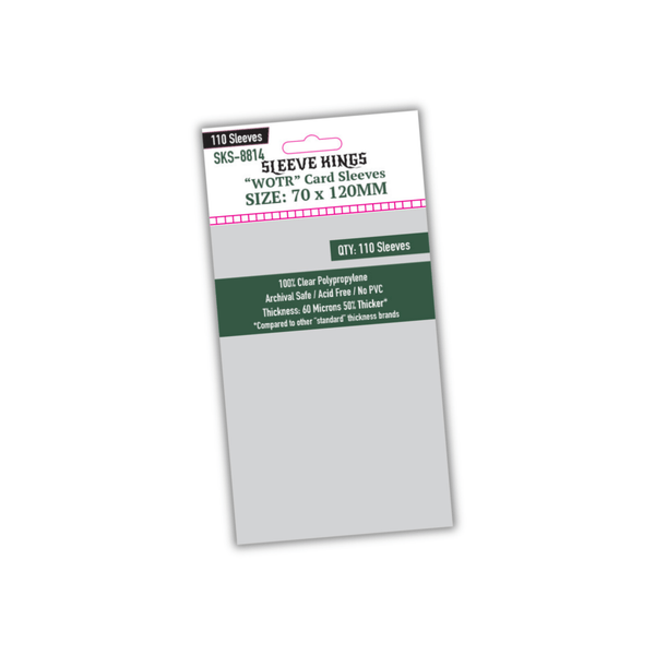 Pochettes pour cartes Sleeve Kings SKS-8814 70x120mm