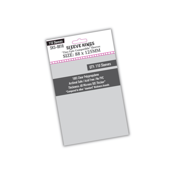 Pochettes pour cartes Sleeve Kings SKS-8818 88x125mm