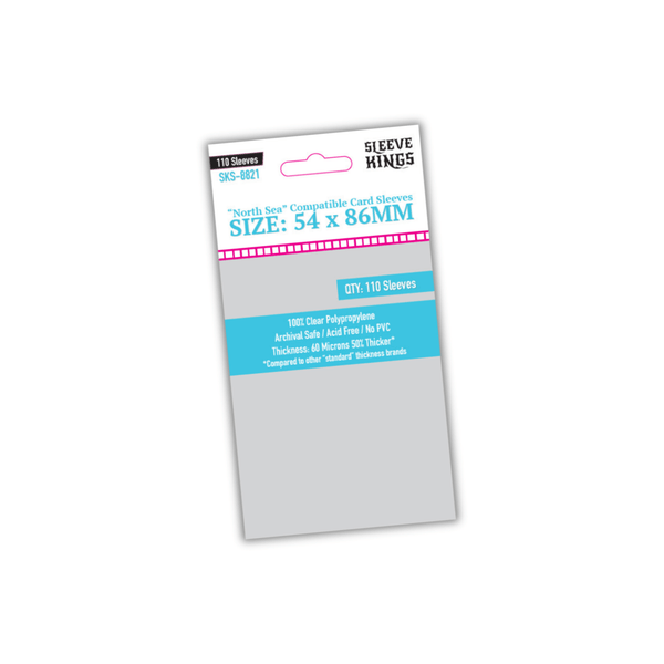 Pochettes pour cartes Sleeve Kings SKS-8821 54x86mm