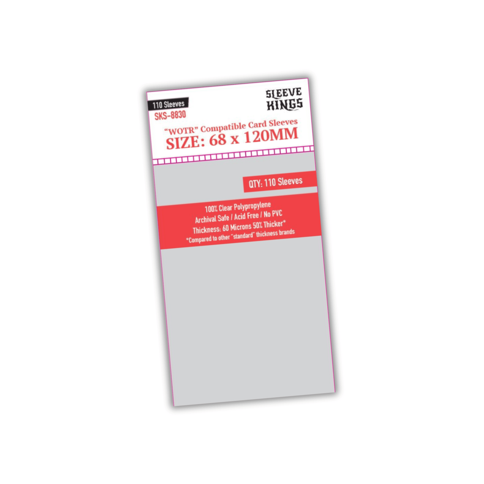 Sleeve Kings Kartenhüllen SKS - 8830 68x120mm - ReDesign