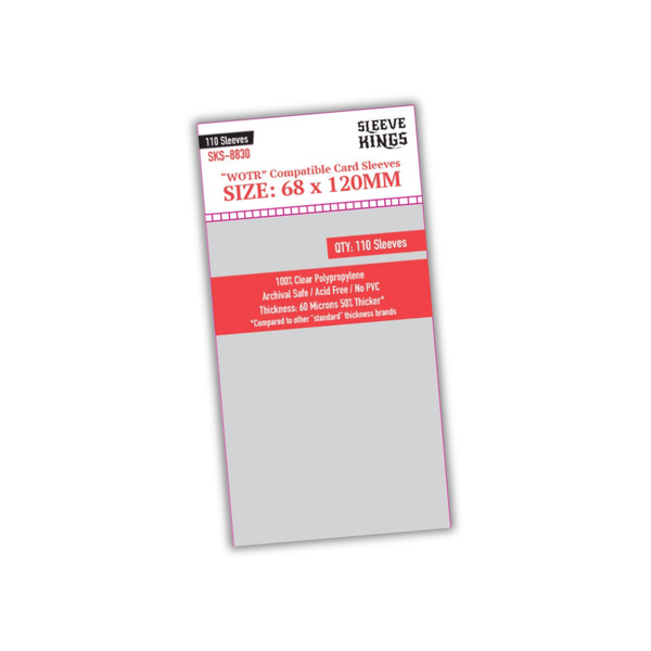 Pochettes pour cartes Sleeve Kings SKS-8830 68x120mm