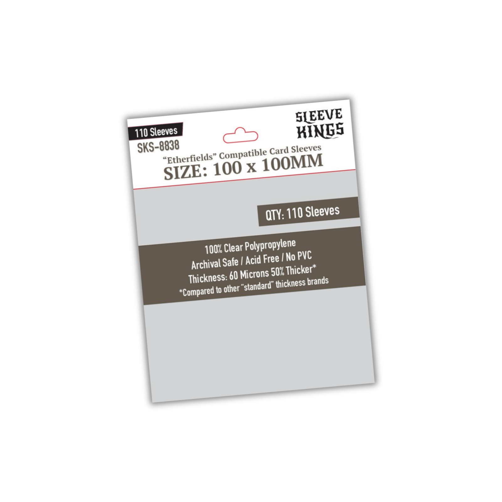 Sleeve Kings Kartenhüllen SKS - 8838 100x100mm - ReDesign