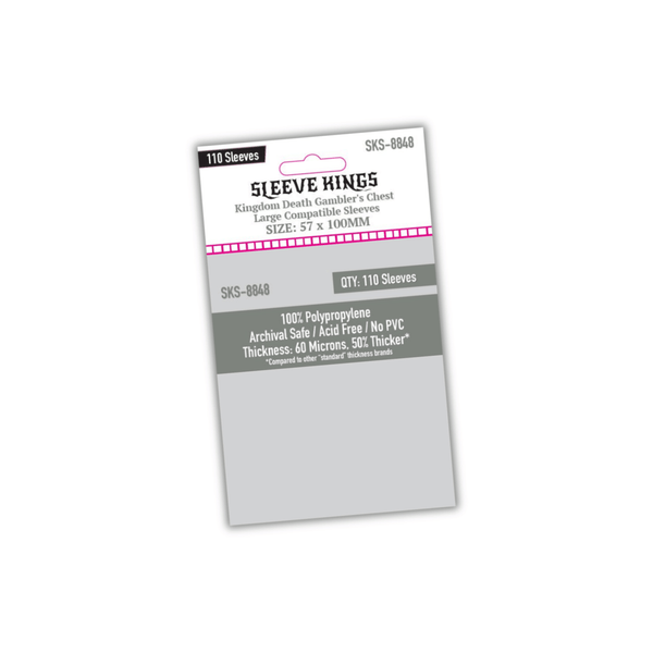 Pochettes pour cartes Sleeve Kings SKS-8848 57x100mm