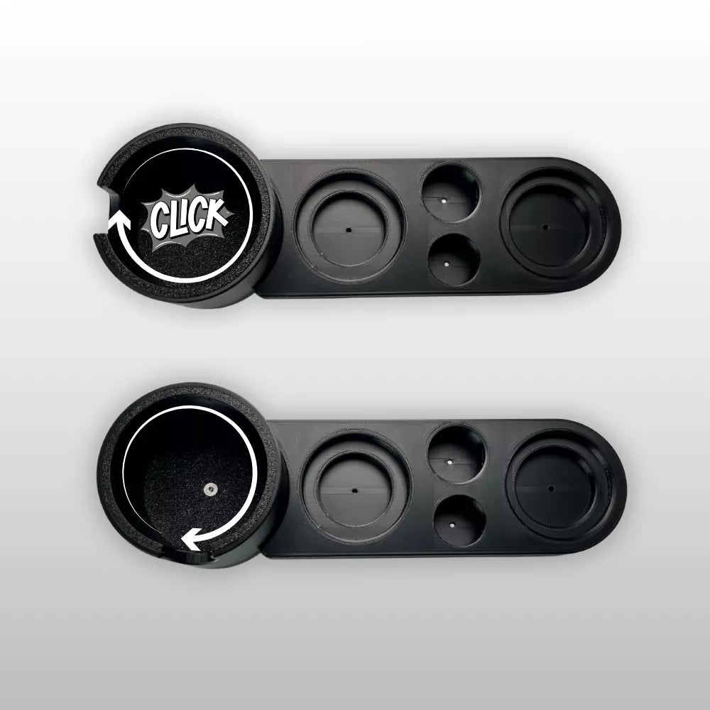 PrecisionDock 58 – Modular Tamperstation für 58er Siebträger