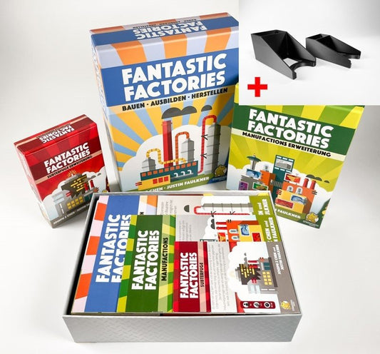 ReDesign Bundle Insert für Fantastic Factories + 2x Kartenablage (H&L) - ReDesign